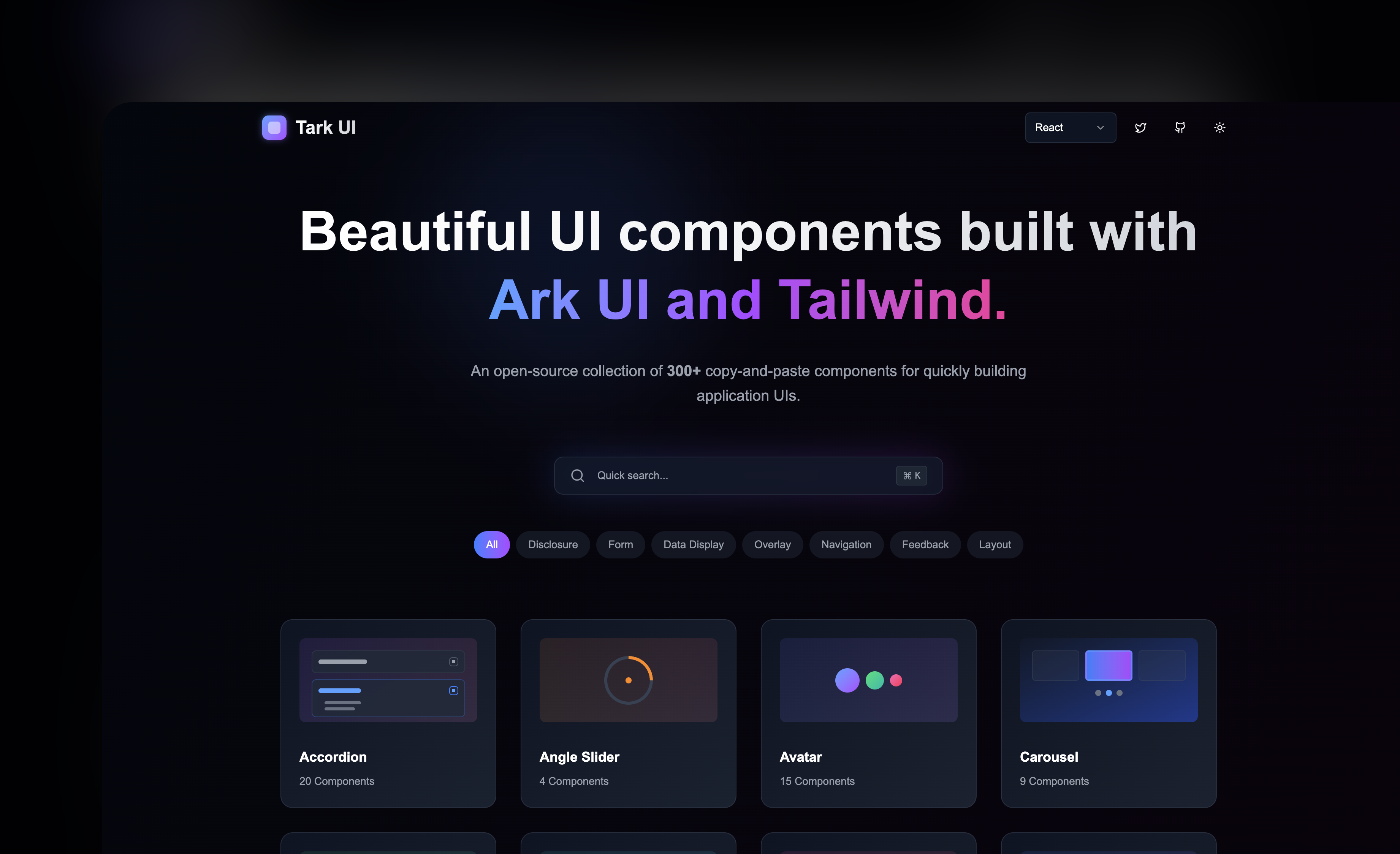 Tark UI